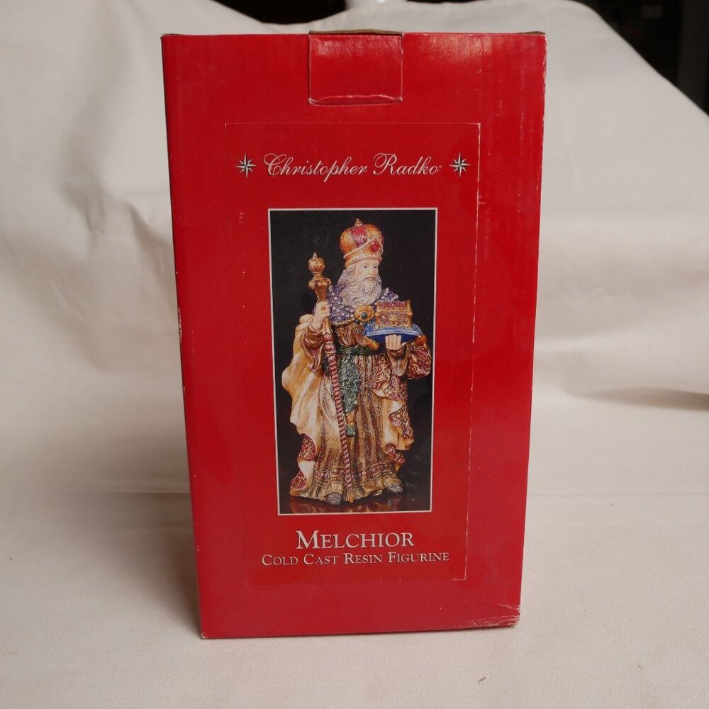 Christopher Radko Melchior Cold Cast Resin Figurine